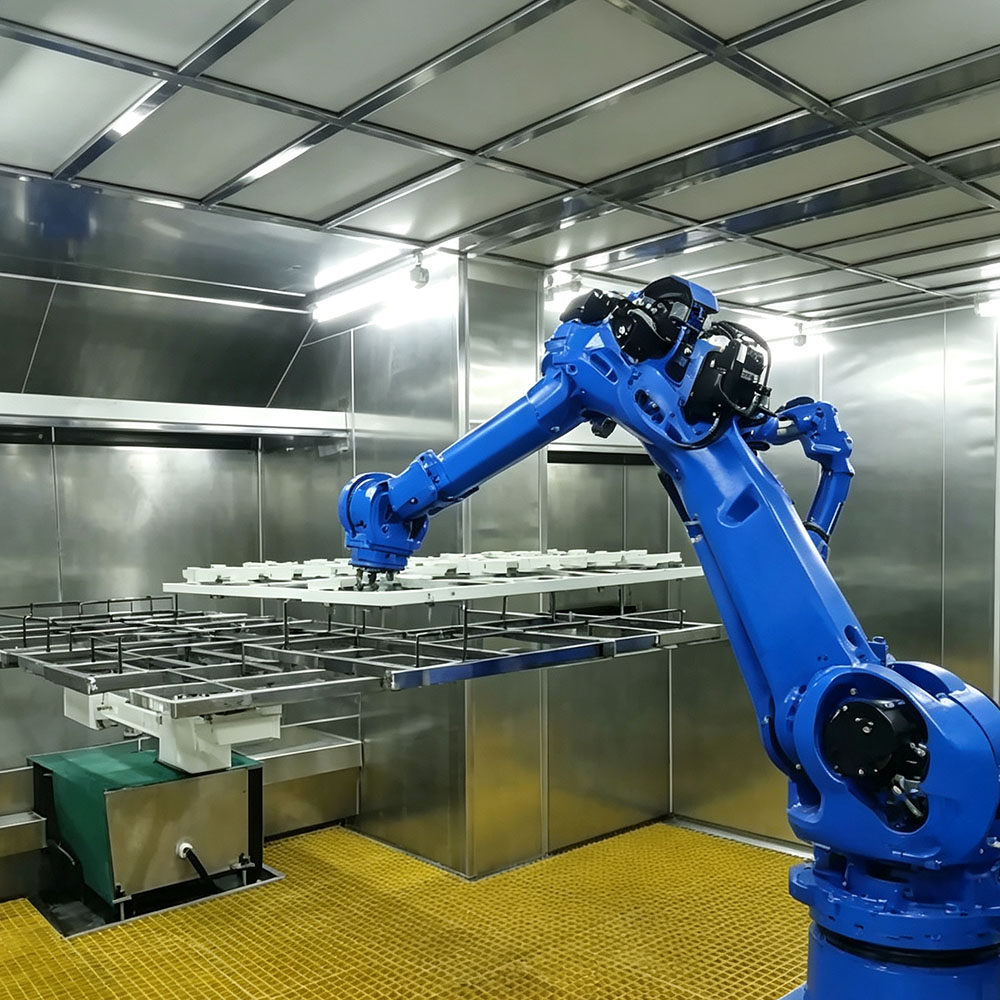 Manipulator Spraying Line for Hardware Tools