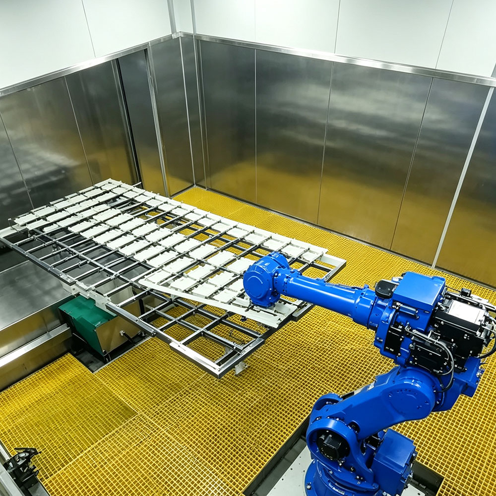 Robotic Painting Line for Automotive Alloy Wheels