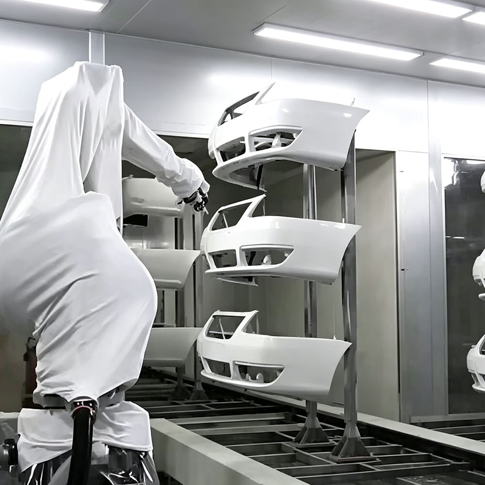 Manipulator Spraying Line for Aluminum Profiles & Windows