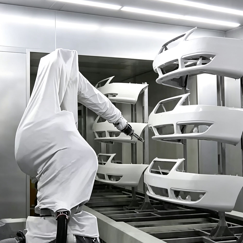 Robotic Painting Line for Wood & Custom Furniture