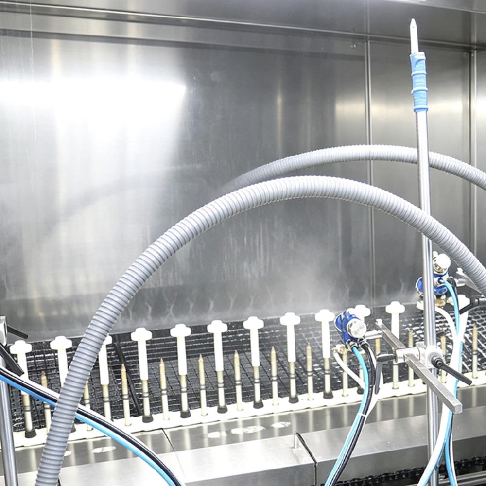 Automatic Spraying Equipment UV Spraying Coating Line for Cosmetic Mirror Frames