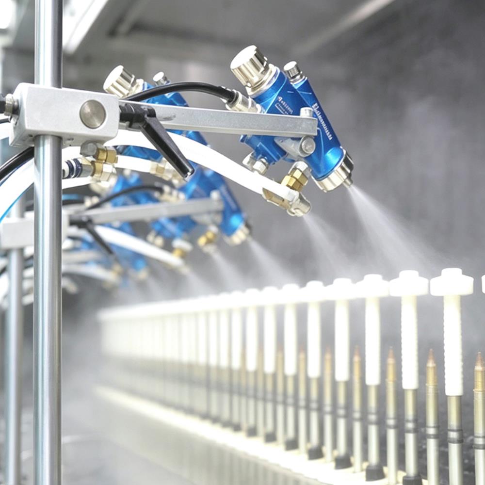 Automatic Spraying Equipment UV Spraying Coating Line for Phone Cases