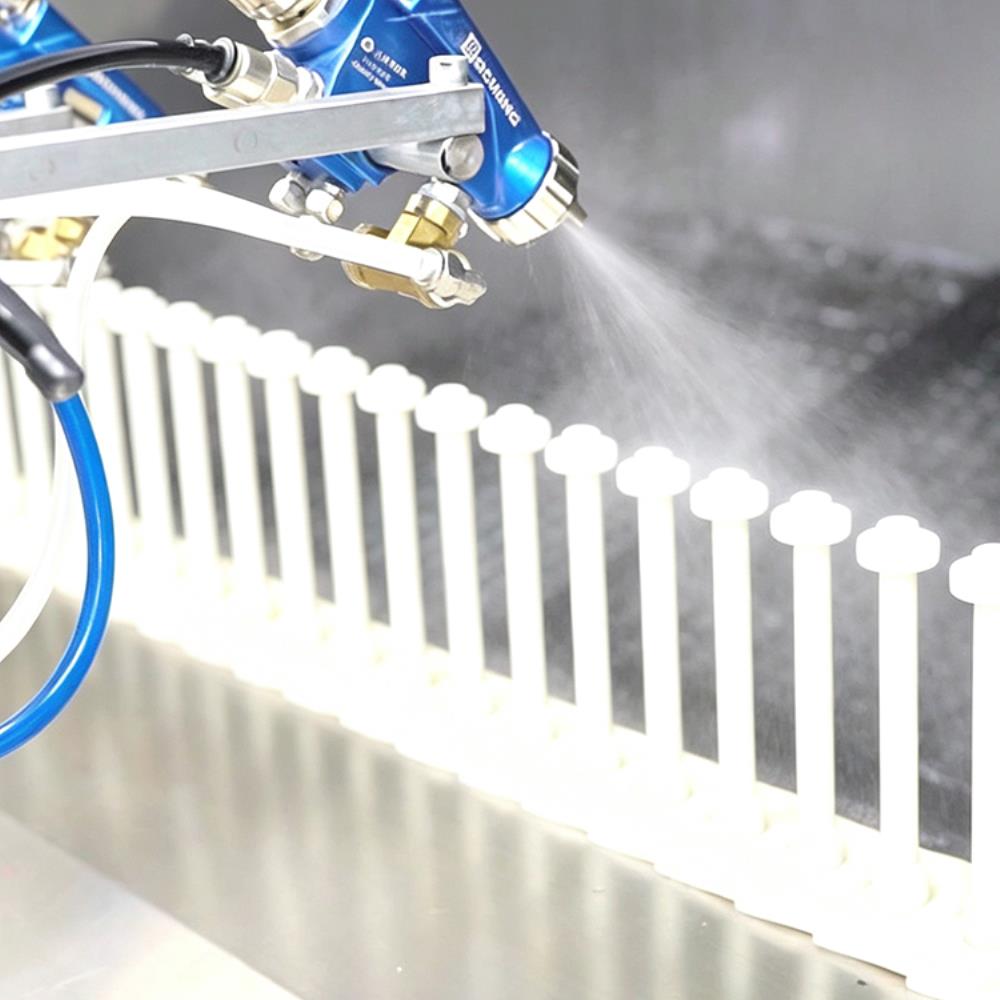 Automatic Spraying Equipment UV Spraying Coating Line for Vape Pen Shells