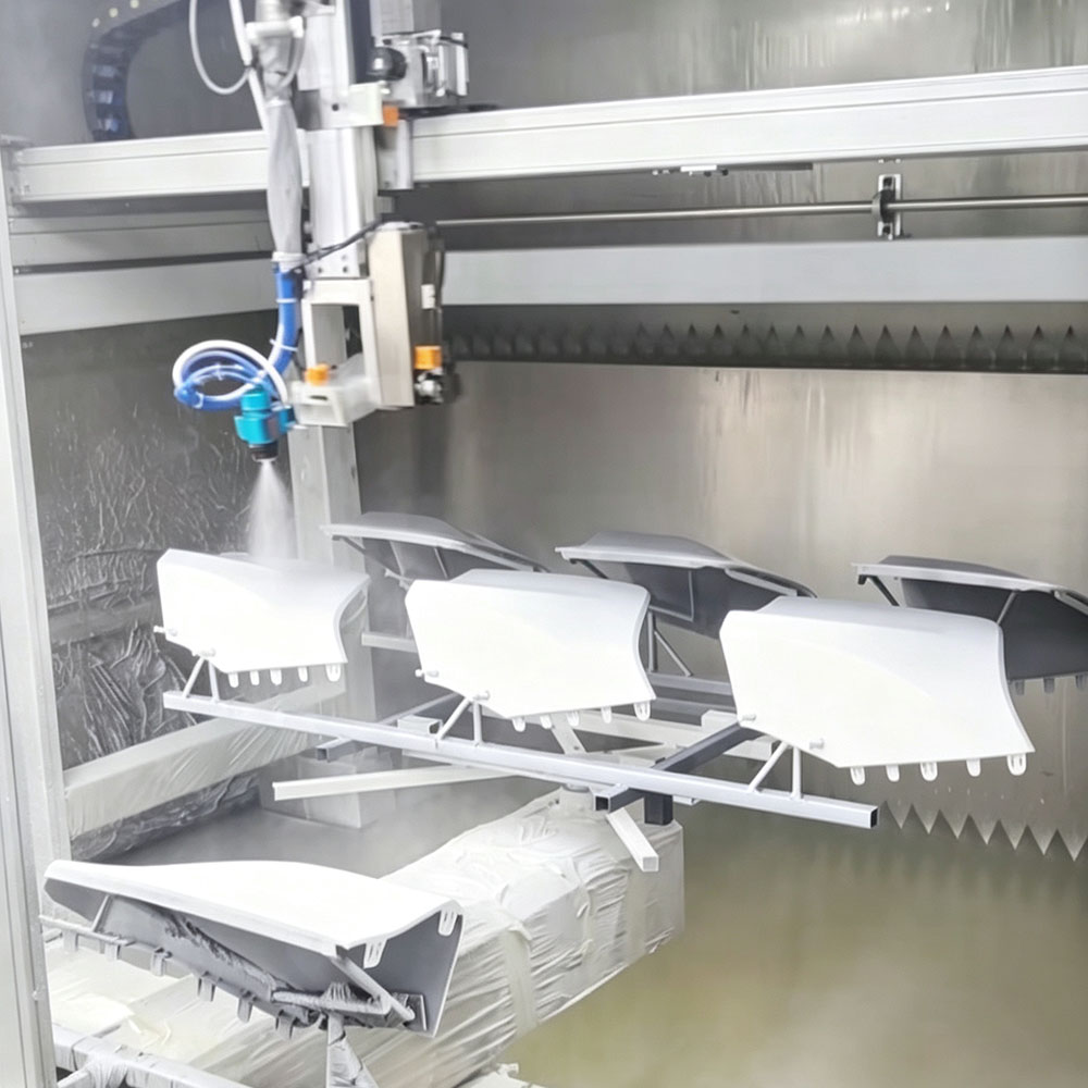 Auto Parts Automatic Spraying Line for Roof interior decoration parts coating line
