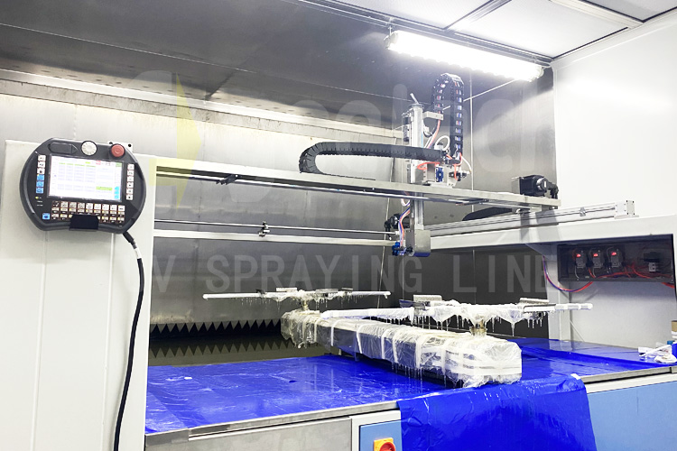 5-8 Axis Automatic Spray Painting Machine for Hardware Tools