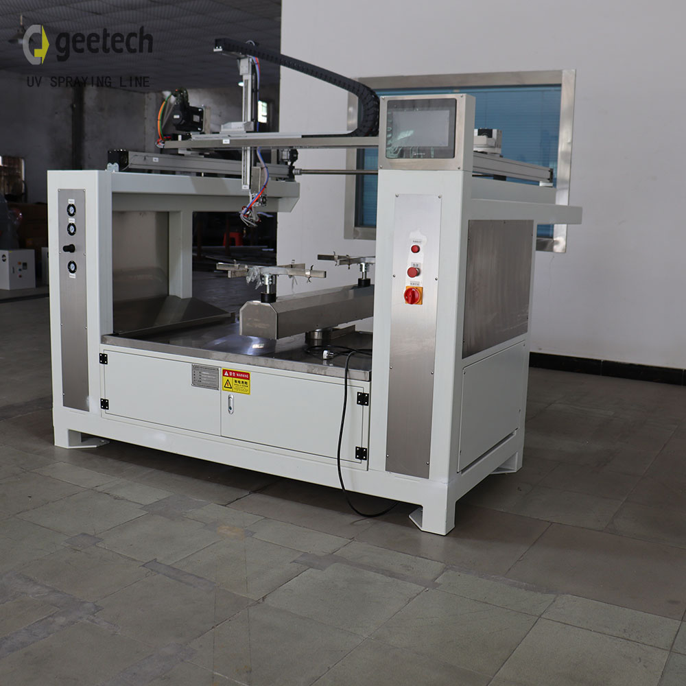 Heavy-Duty 5-8 Axis Reciprocating Sprayer for Rail Parts