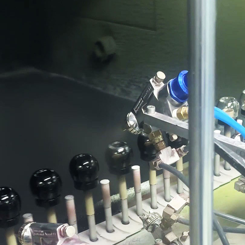 Sauce Oil Bottle High Temp Spray Line
