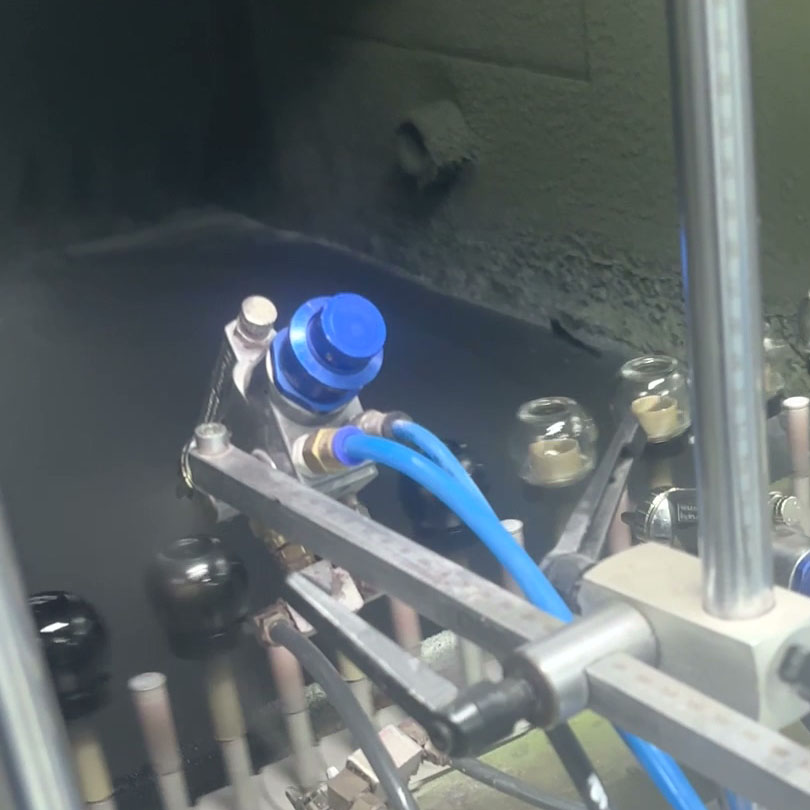 Essential Oil Bottle Hot Spray Line