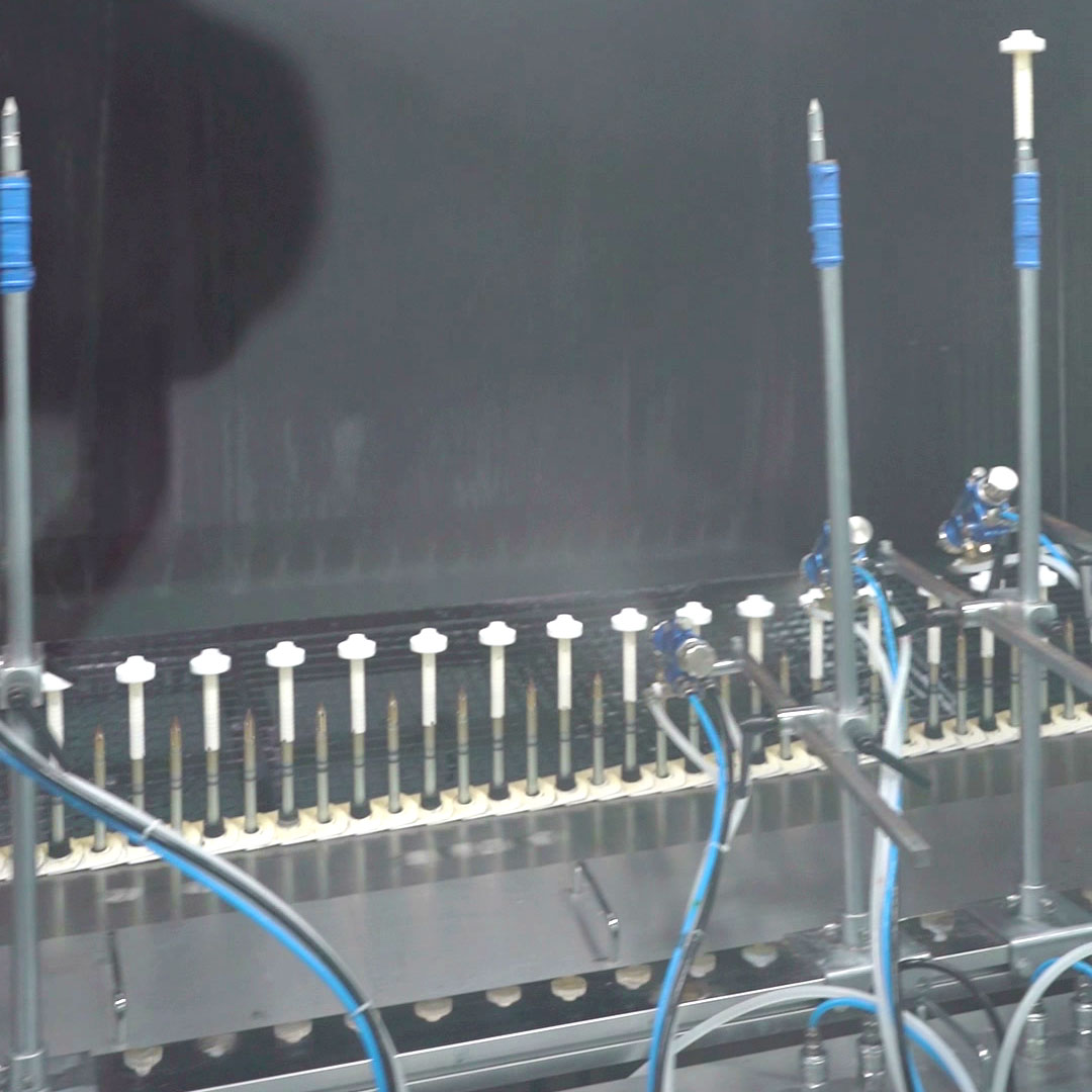 Anti-Yellowing Vacuum Coating UV Spray Line for Transparent Packaging