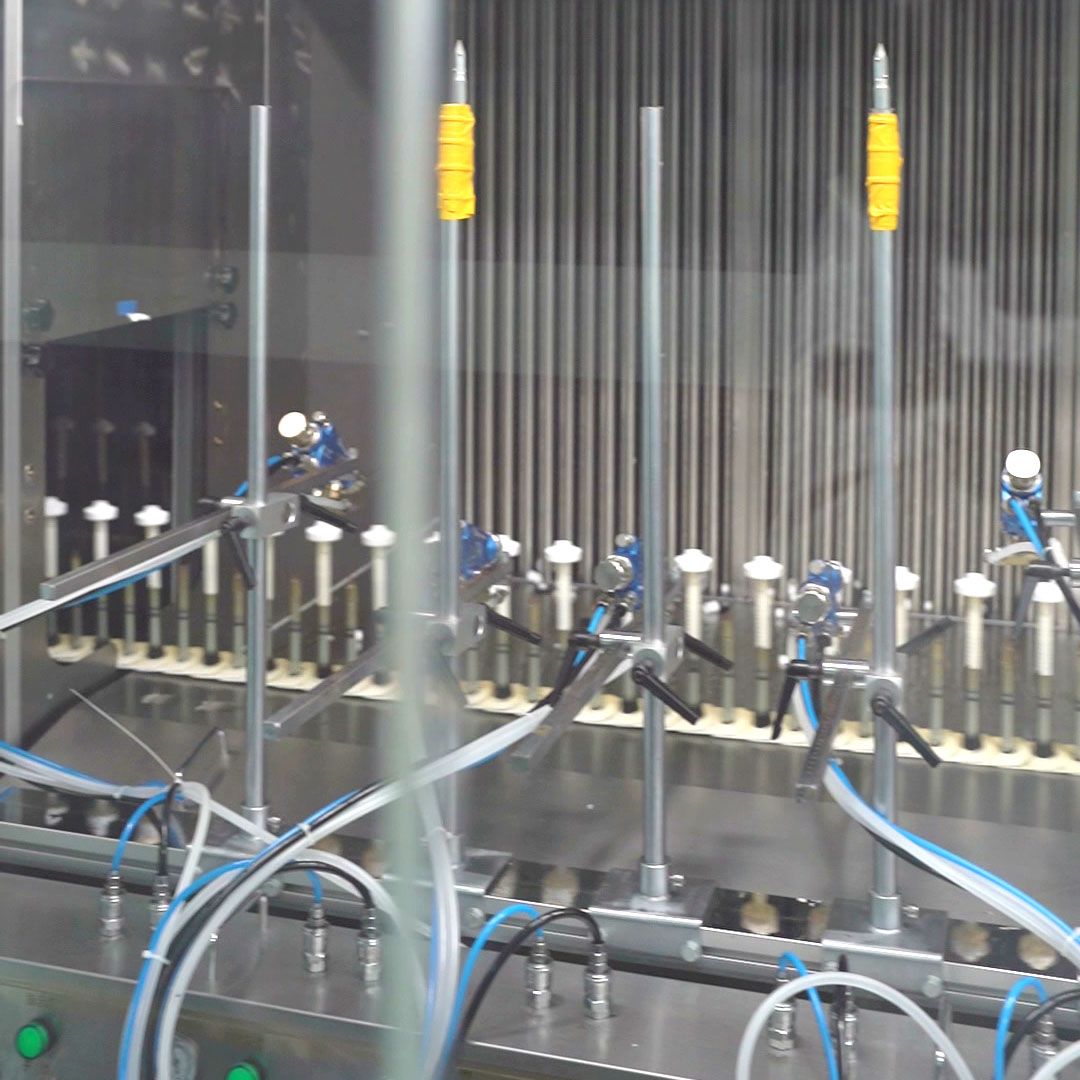 Marble Effect Vacuum Coating UV Spray Line for Luxury Gift Sets