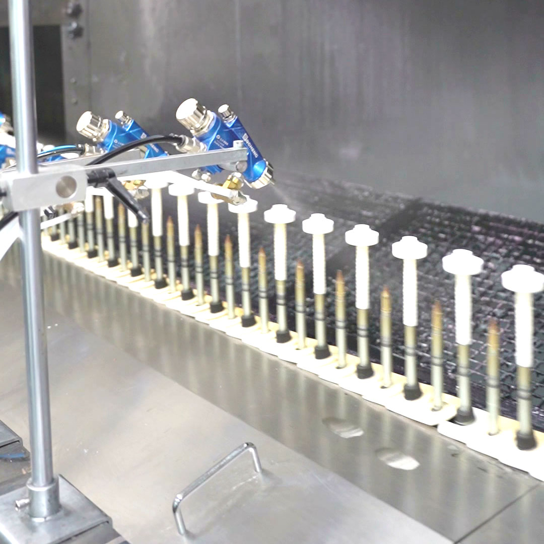Matte Anti-Glare Vacuum Coating UV Spray Line for Bottle Caps