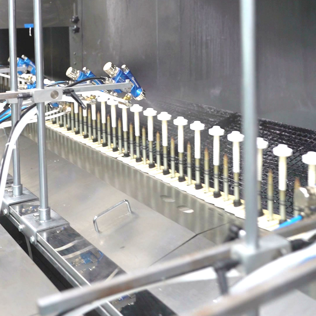 Salt Spray Test Vacuum Coating UV Spray Line for Hybrid Materials