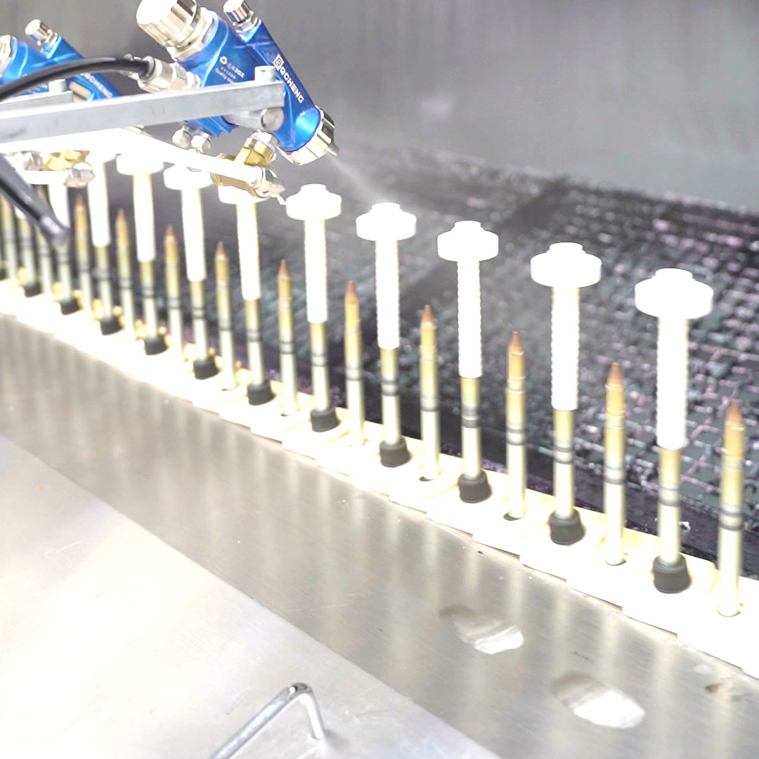 Soft Touch Vacuum Coating UV Spray Line for Makeup Packaging