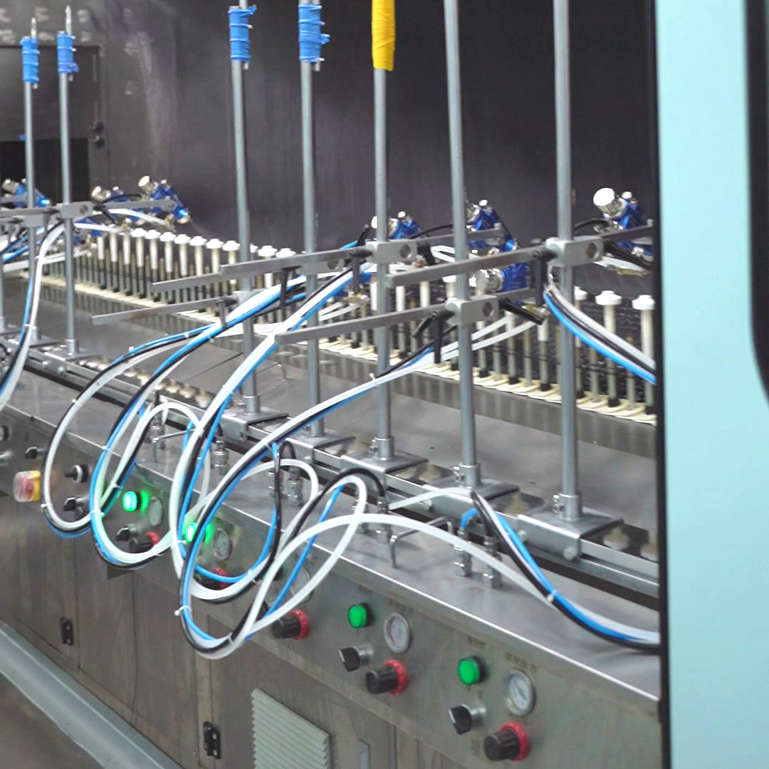 Cosmetic Packaging Spraying Turnkey Project